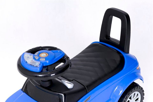 Rutschauto SUV Rutscher Car 613 Blau für Kinder ab 1 Jahr mit Soundeffekten und Kippschutz