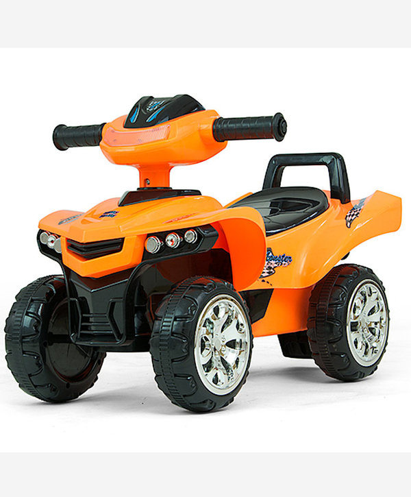 Rutschauto Quad MONSTER Rutscher Orange mit Soundeffekten, LED-Licht und Kippschutz  ab 18 Monaten