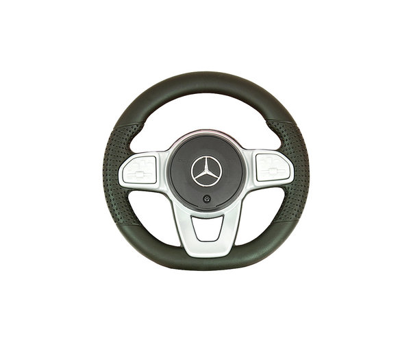 Kinder Rutschauto Mercedes G350d Weiß ab 1 Jahr mit Soundeffekten Führungsstange und Kippschutz