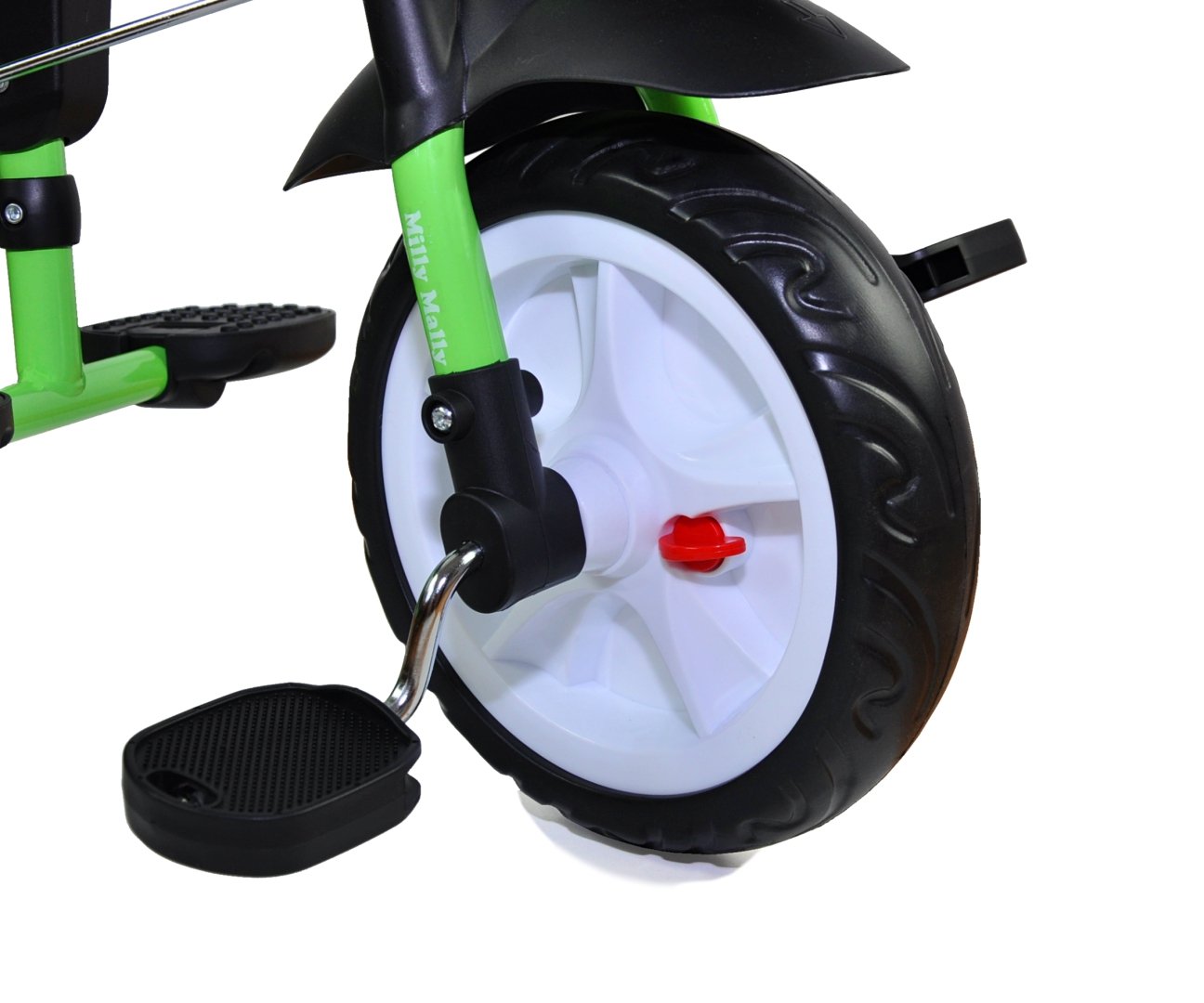 Dreirad Tricycle AXEL in Blau mit Führungsstange für Kinder ab 1 Jahr 