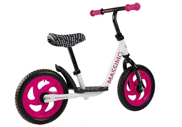 Kinder Laufrad Balance Bike Pink Cross Country Premium EVA-Reifen