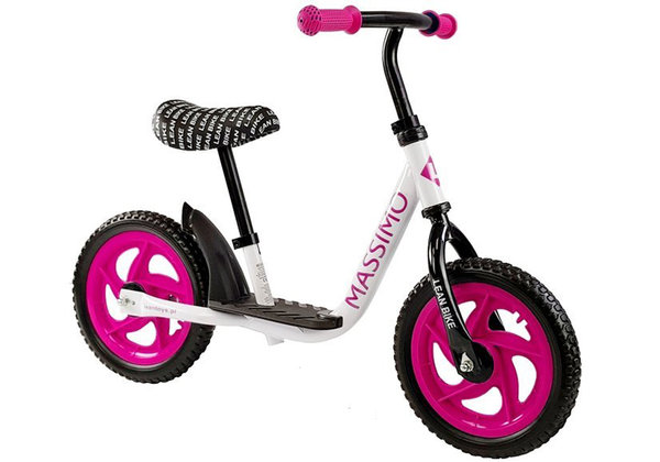 Kinder Laufrad Balance Bike Pink Cross Country Premium EVA-Reifen