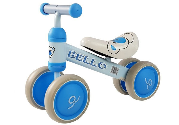 Kinder Laufrad Balance Bike Mini Bello Blue Pro Rutscher