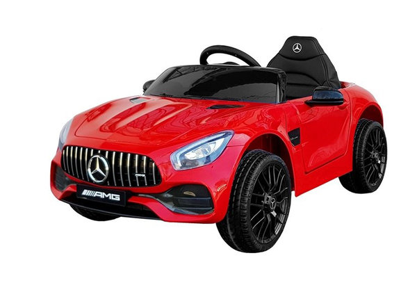 Kinderauto Mercedes Benz AMG GT-R V8 Red elektrisch 12V Elektroauto Kinder