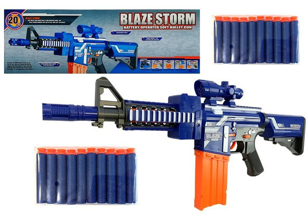 Blaster Blaze Storm Elite Softair Sturmgewehr Spielzeuggewehr Machine Gun