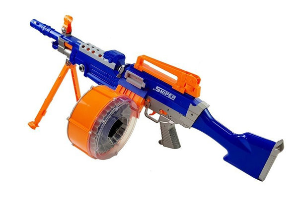 Blaster Fire Storm Softair Sniper Spielzeuggewehr Machine Gun 32 Schuß Magazin