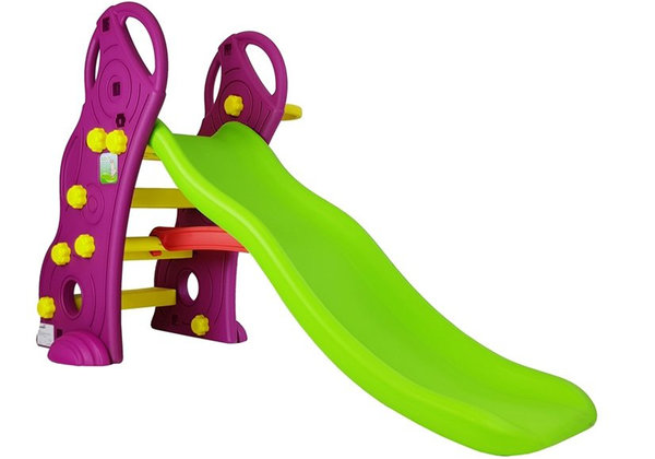 Kinderrutsche Mega Slide Rutsche für Kinder inkl. Basketballkorb 160 cm