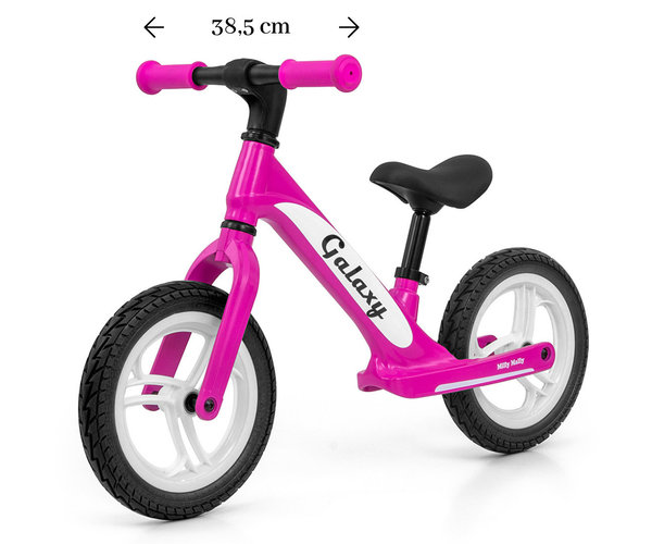 Laufrad Balance Bike GX in Pink 12 Zoll-EVA-Räder Magnesiumrahmen ab 3 Jahren