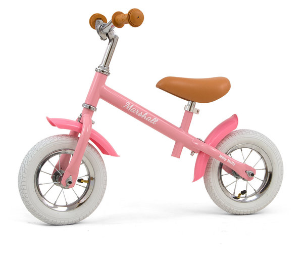 Laufrad Balance-Bike M1 AIR in Pink mit 10 Zoll Luftreifen ab 2 Jahren