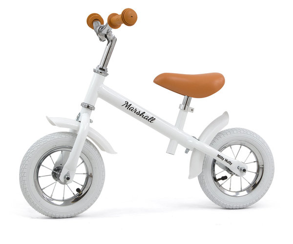 Laufrad Balance-Bike M1 AIR in Weiß mit 10 Zoll Luftreifen ab 2 Jahren
