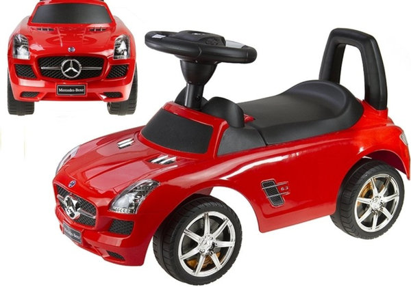 Rutschauto Mercedes Benz Rot Rutscher mit Sound und Kippschutz ab 1 Jahr