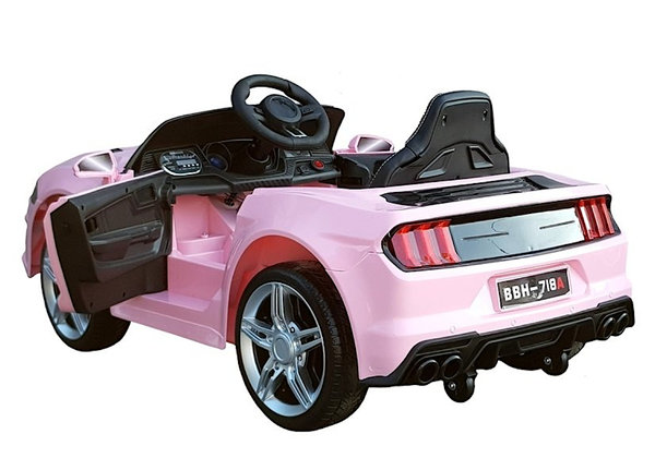 Kinderauto MT1-Sport V8 elektrisch 12V Elektroauto in Pink für Kinder ab 3 Jahren