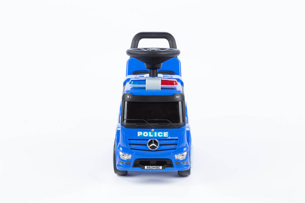 Rutschauto Mercedes Police Truck Rutscher mit Licht und Sound ab 1 Jahr
