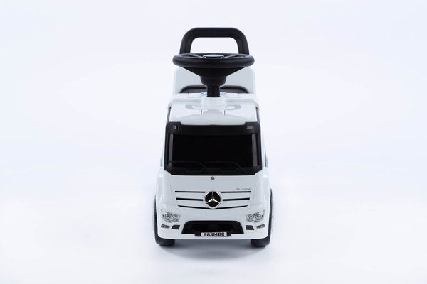 Rutschauto Mercedes LKW Truck Rutscher in Weiß mit Licht und Sound ab 1 Jahr