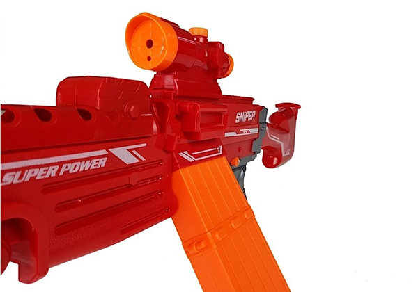 Blaster TX Storm Softair Sniper Spielzeuggewehr mit Zweibein Visier und Zielscheibe