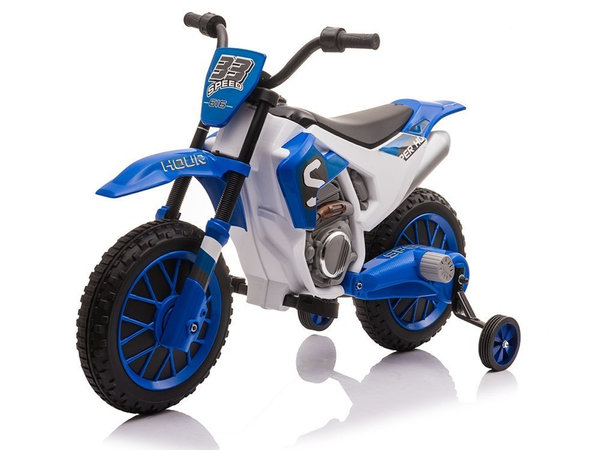 Elektro Kinder Motorrad Enduro 616 Bike elektrisch 12V in Blau