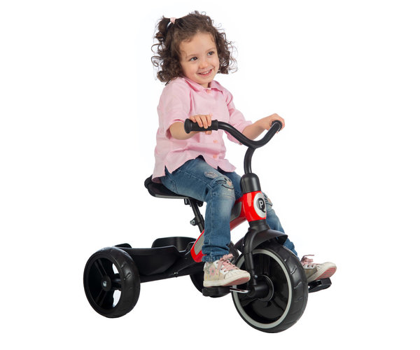 Dreirad QE1 Tricycle in Schwarz Bike für Kinder ab 1 Jahr