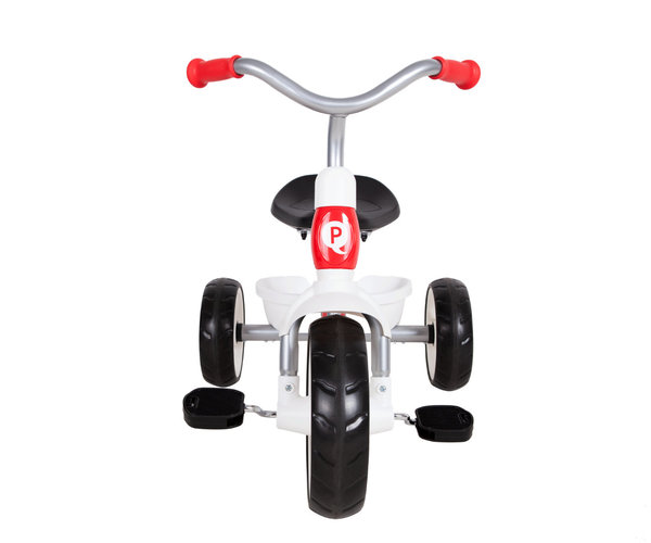 Dreirad QE1-Plus Tricycle in Rot Bike mit Führungsstange für Kinder ab 1 Jahr