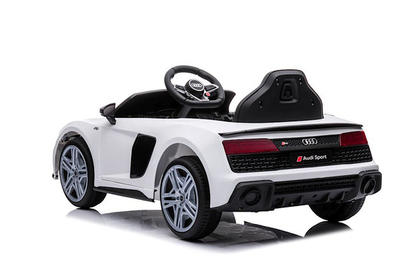 Kinder Auto Audi R8 V10 Performance Weiß elektrisch 12V Elektroauto