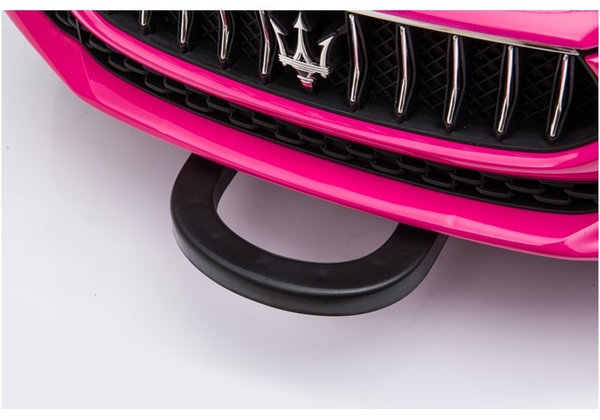 Kinderauto Maserati Ghibli SL631 Pink elektrisch 12V Elektroauto Rosa